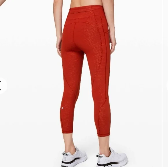 Lululemon Time To Sweat Crops 23" - Picture 4 of 12